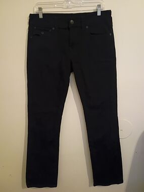 True Religion Women's Black Mid-rise Jeans Ricky Sz 31‎